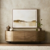 Picture of LUNAS SIDEBOARD IN GOLD GUANACAST