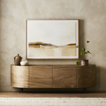 Picture of LUNAS SIDEBOARD IN GOLD GUANACAST