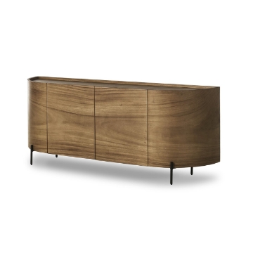 Picture of LUNAS SIDEBOARD IN GOLD GUANACAST