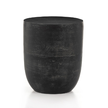 Picture of BASIL OUTDOOR DRINK TABLE IN AGED GREY