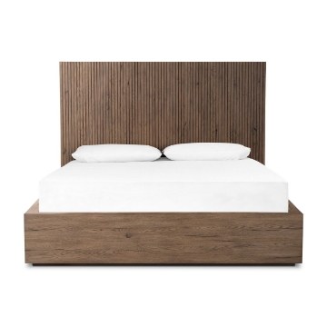 Picture of LEO QUEEN BED IN RUSTIC GREY