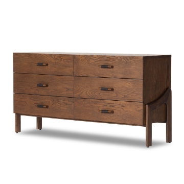 Picture of HALSTON Six DRAWER DRESSER