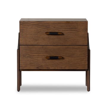 Picture of HALSTON TWO DRAWER NIGHTSTAND