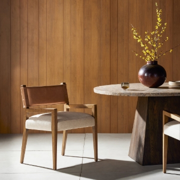 Picture of FERRIS DIN ARMCHAIR WINCHESTER BEIGE