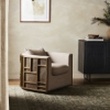 Picture of JUNE SWIVEL CHAIR IN FAWN