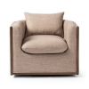Picture of JUNE SWIVEL CHAIR IN FAWN