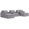 Picture of MODMAX 5PC SECTIONAL IN GRANITE