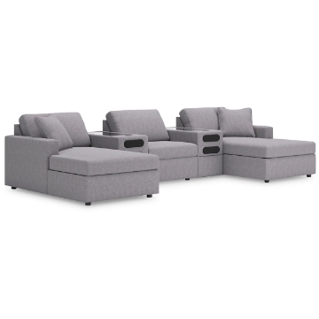 Picture of MODMAX 5PC SECTIONAL IN GRANITE