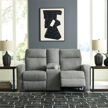 Picture of GAUNTLET MANUAL RECLINER LOVESEAT W/ CONSOLE