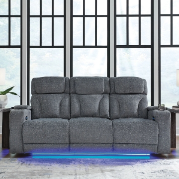 Picture of STUDIO CAVE NUVELLA SOFA W/ POWER HEADREST