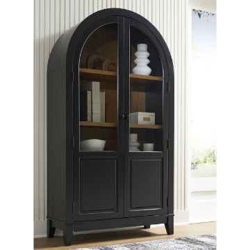 Picture of DAGANDALE BLACK ARCH CABINET