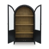 Picture of DAGANDALE BLACK ARCH CABINET