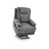 Picture of 4Z PEACEFUL PAUSE LIFT RECLINER W/POWER HEADREST/LUMBAR  IN SLATE