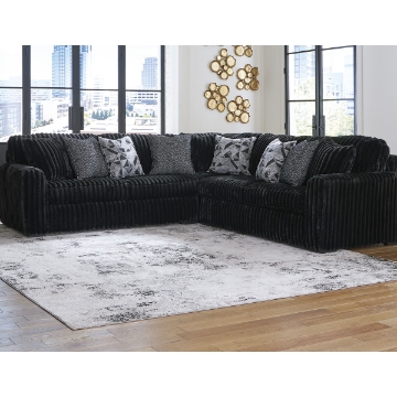 Picture of MIDNIGHT MADNESS L-SHAPE 3PC SECTIONAL