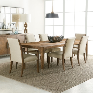 Picture of CHAPMAN DINING LEG TABLE W/ 24"LEAF