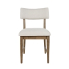 Picture of BECK CHESTNUT UPHOLSTERED SIDE CHAIR