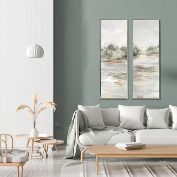Picture of PASTEL MEADOWS S/2 CANVAS ART