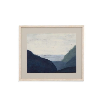 Picture of MUTED COAST I FRAMED PRINT