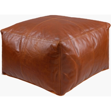 Picture of BARRINGTON LEATHER POUF