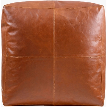 Picture of BARRINGTON LEATHER POUF