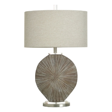 Picture of SILVER BURST TABLE LAMP