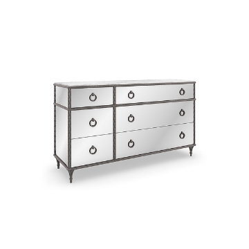 Picture of FONTAINEBLEAU SMOKE DOUBLE DRESSER