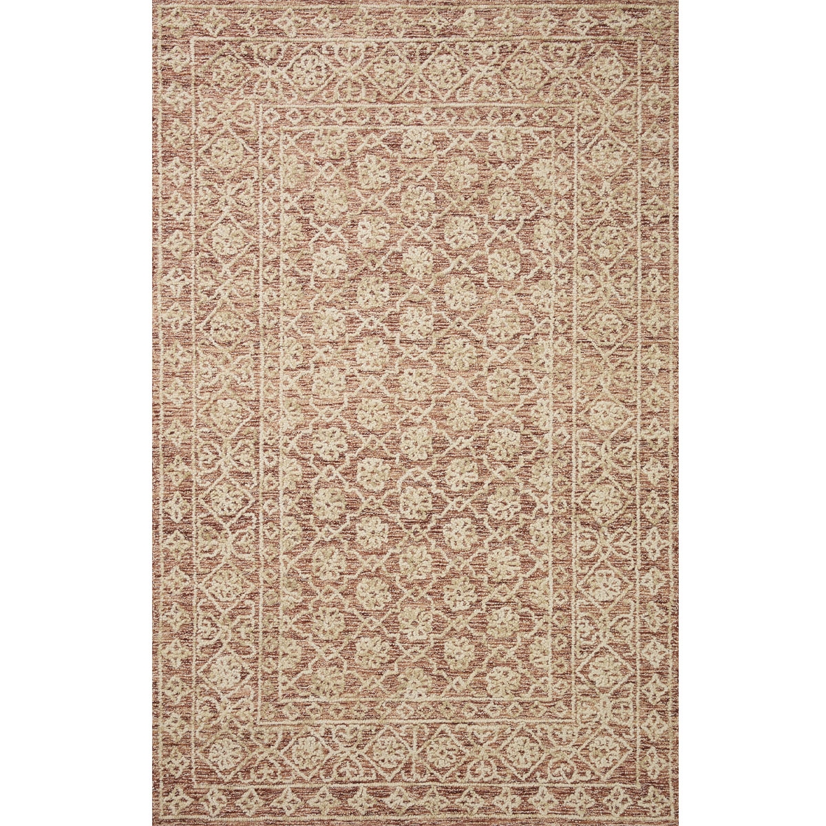 Picture of CECELIA 1 RUST NATURAL RUG