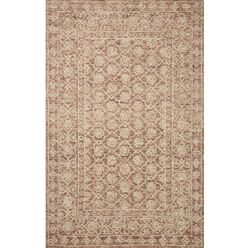 Picture of CECELIA 1 RUST NATURAL RUG