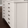Picture of BUNGALOW WHITE DOUBLE DRESSER