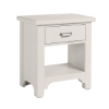 Picture of BUNGALOW WHITE ONE DRAWER NIGHTSTAND