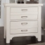 Picture of BUNGALOW WHITE TWO-DRAWER NIGHTSTAND