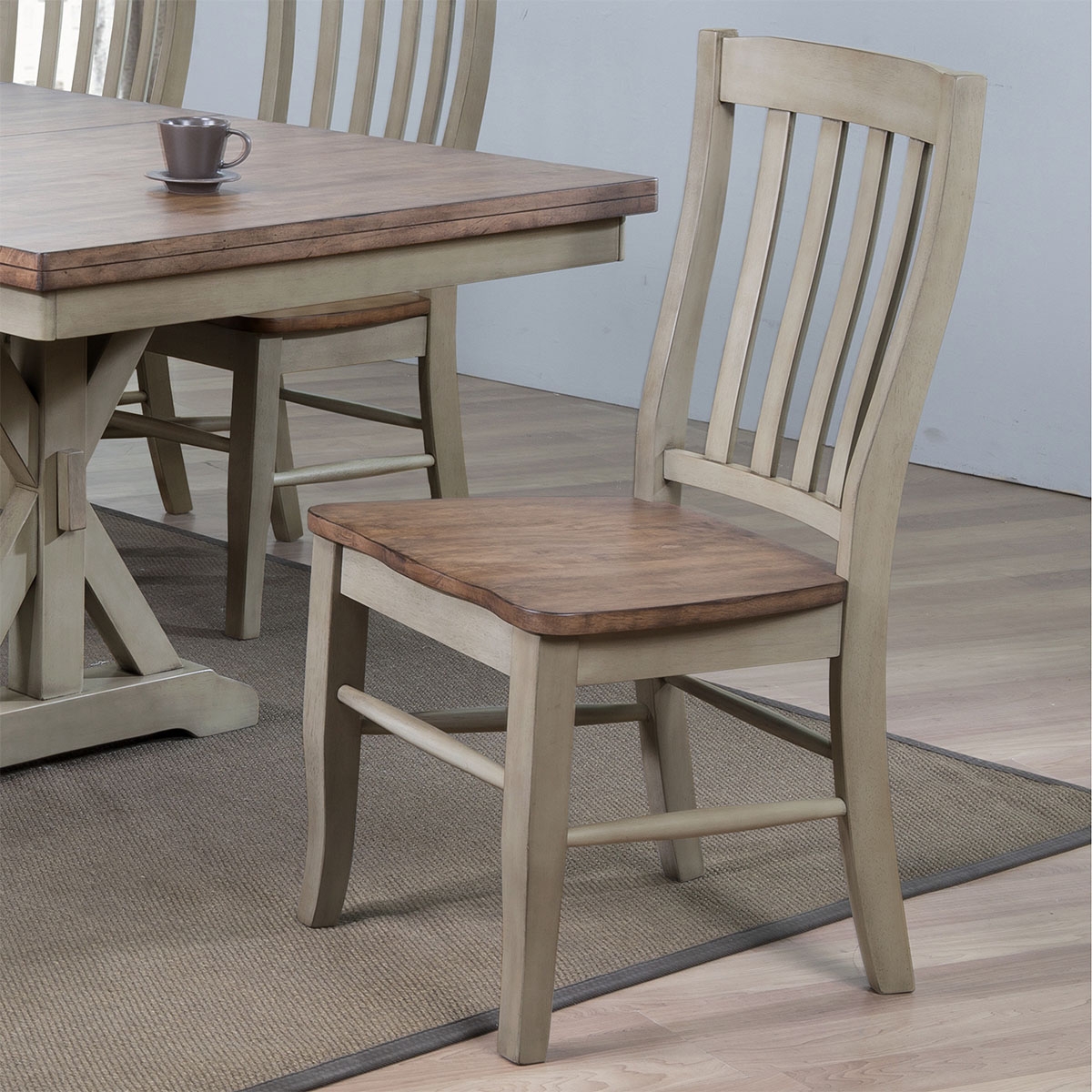 Picture of BARNWELL RAKE BACK SIDE CHAIR