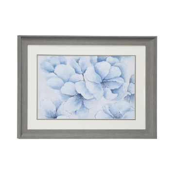 Picture of BLUE FLOWERS PRINT