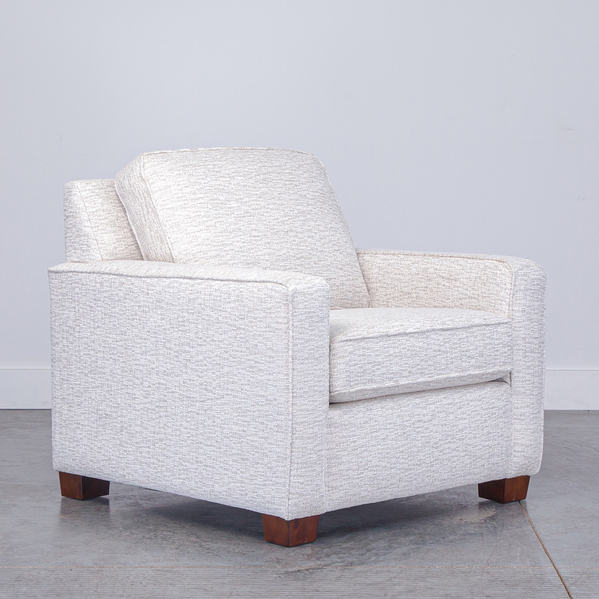 Picture of NOLA WHITE ACCENT CHAIR W/FRKIT