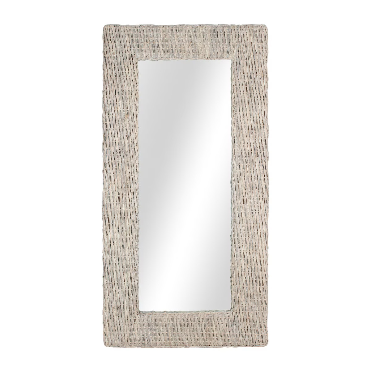 Picture of AVALONE WHT WASH LEANER MIRROR