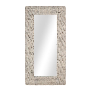 Picture of AVALONE WHT WASH LEANER MIRROR