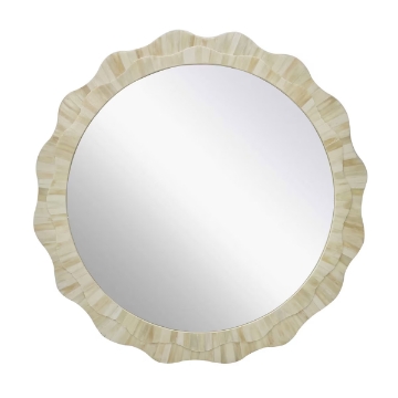 Picture of WAVE BONE MIRROR 35" ROUND