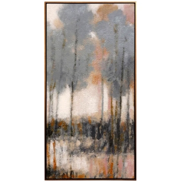 Picture of BLUSHING CREEK II TREE ART