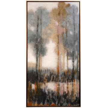 Picture of BLUSHING CREEK I TREE ART