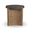 Picture of ECLIPSE ROUND END TABLE BLUE STONE