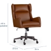 Picture of LINCOLN SADDLE OFFICE CHAIR