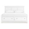 Picture of DANA WHITE QUEEN BED W/ STORAGE