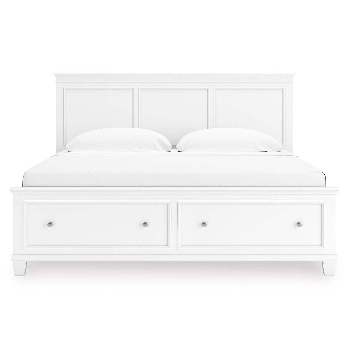 Picture of DANA WHITE QUEEN BED W/ STORAGE