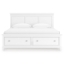 Picture of DANA WHITE QUEEN BED W/ STORAGE