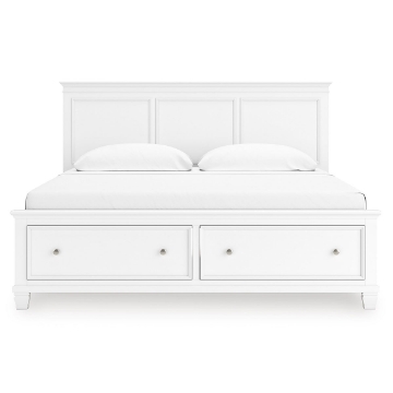 Picture of DANA WHITE KING BED W/STORAGE