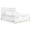 Picture of DANA WHITE KING BED W/STORAGE
