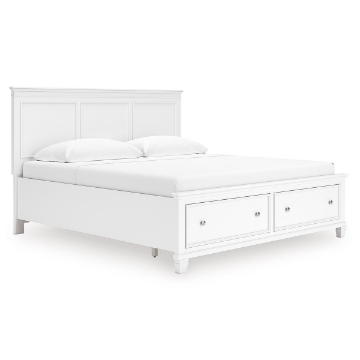 Picture of DANA WHITE KING BED W/STORAGE