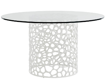 Picture of OASIS 54" WH CORAL DINE TABLE