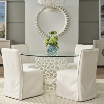Picture of OASIS 54" WH CORAL DINE TABLE