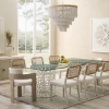 Picture of OASIS WH CORAL GLASS DINE TBLE